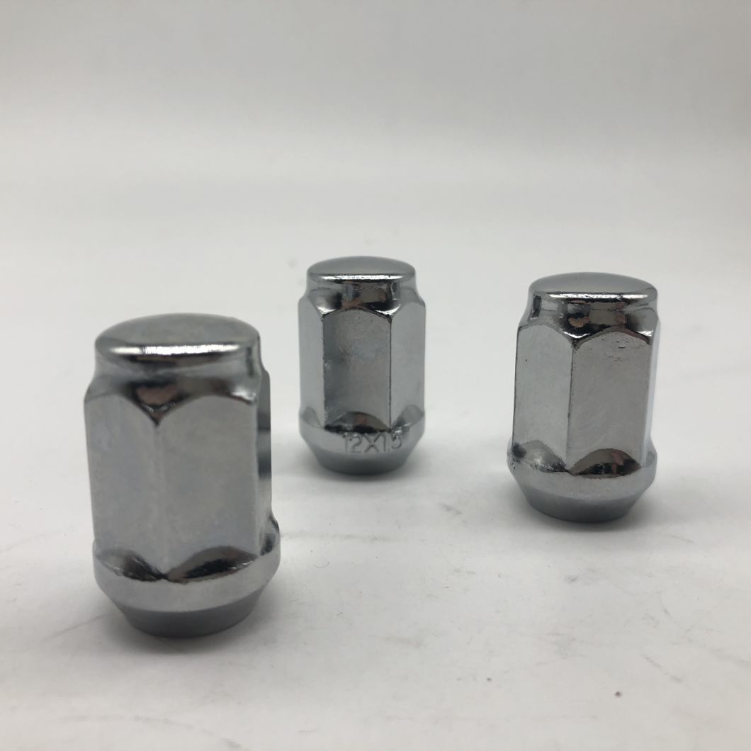 Tuerca de rueda M12X1.5X19X35 con cromado