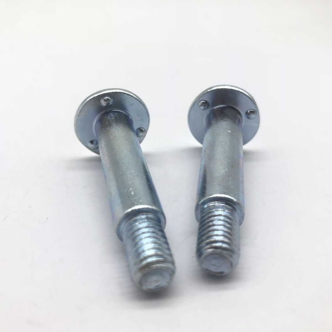 Tornillo de soldadura de zinc blanco azul M8X40