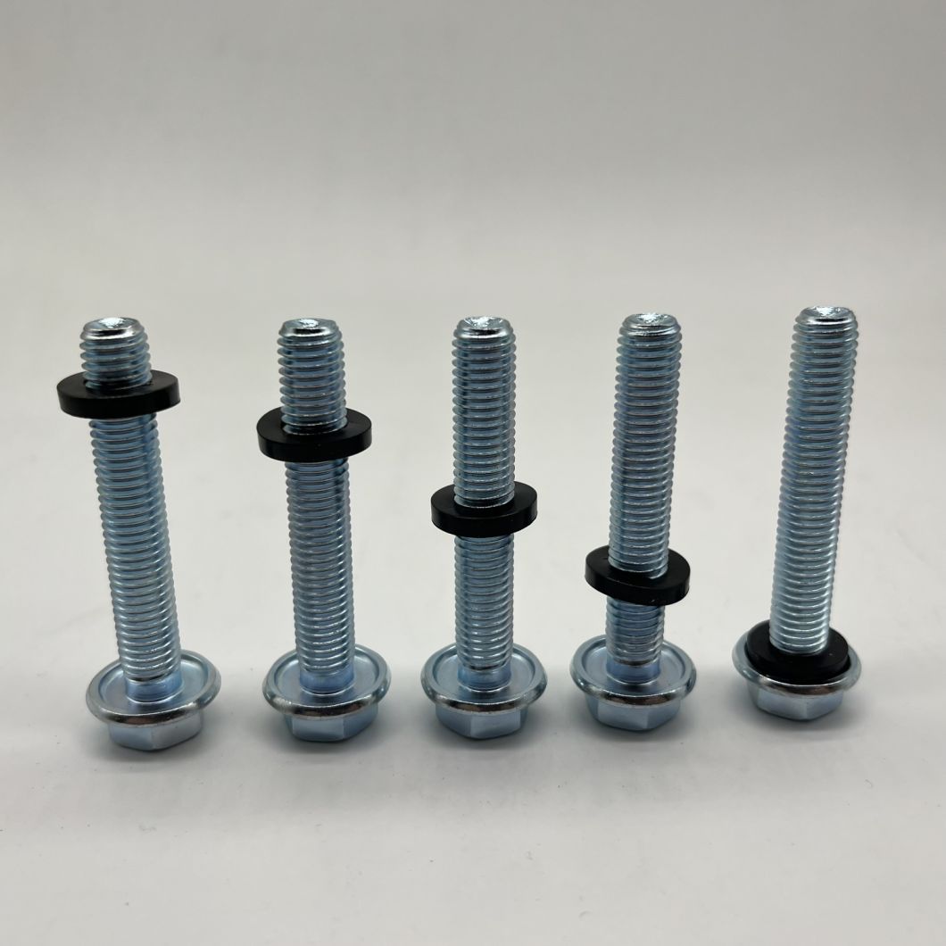 Perno de brida hexagonal DIN6921 Perno M10X60 para silos