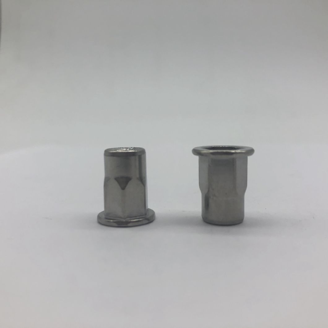 Tuerca remachadora M6 SS304 Medio hex. Hex. externo Hex. interno