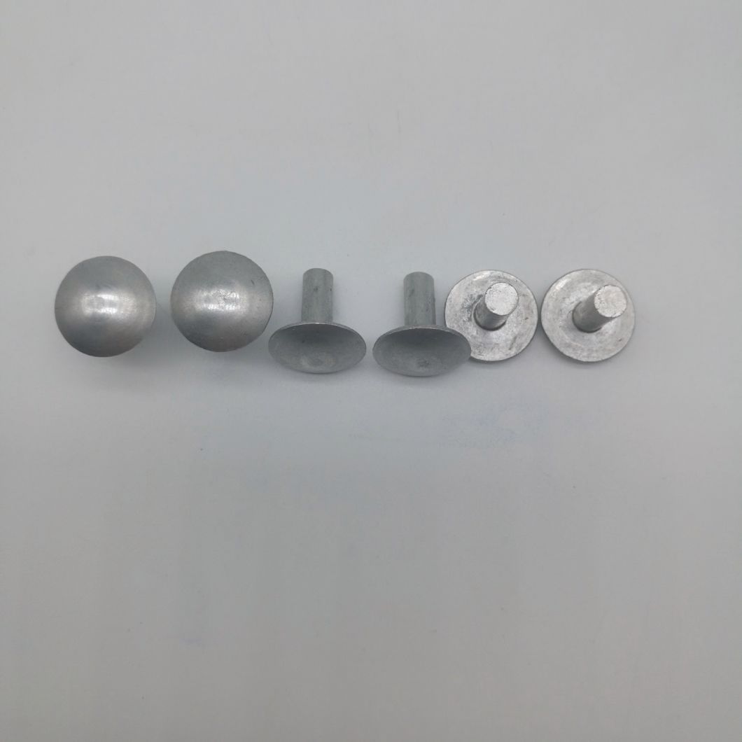 Remache de cabeza plana Aluminio Aluminio