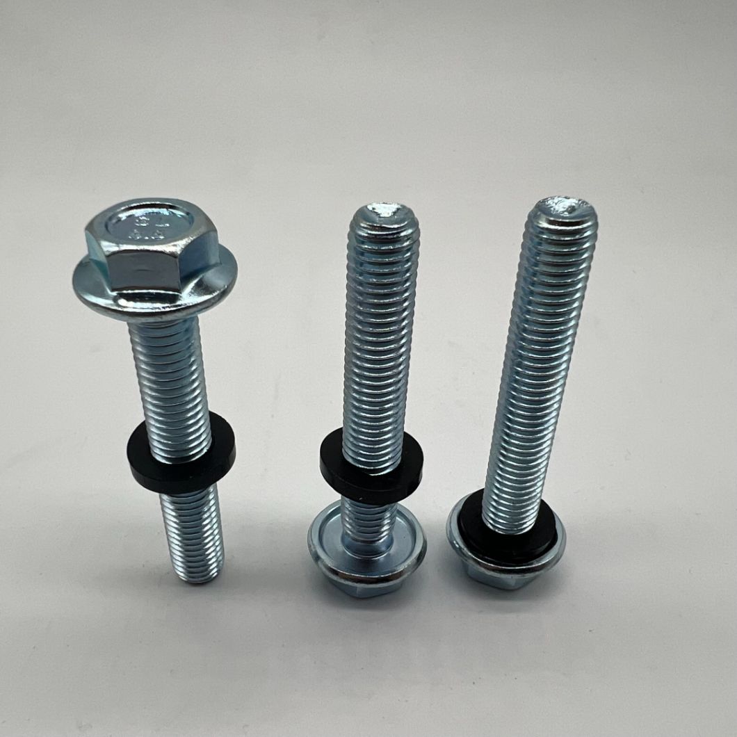 Perno de brida hexagonal DIN6921 Perno M10X60 para silos