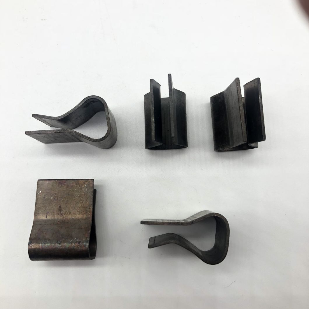 Abrazadera de manguera con clip de acero con resorte