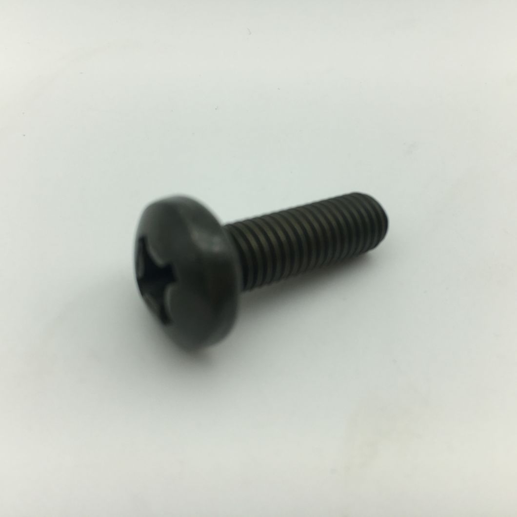 Tornillo de cabeza plana Tornillo para metales Zinc verde