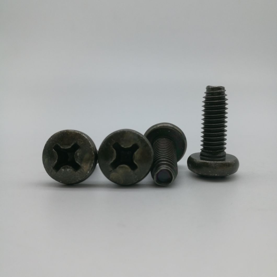 Tornillo de cabeza plana Tornillo para metales Zinc verde