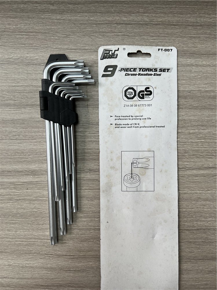 Llave Torx interior Juego de llaves hexagonales Llave Torx