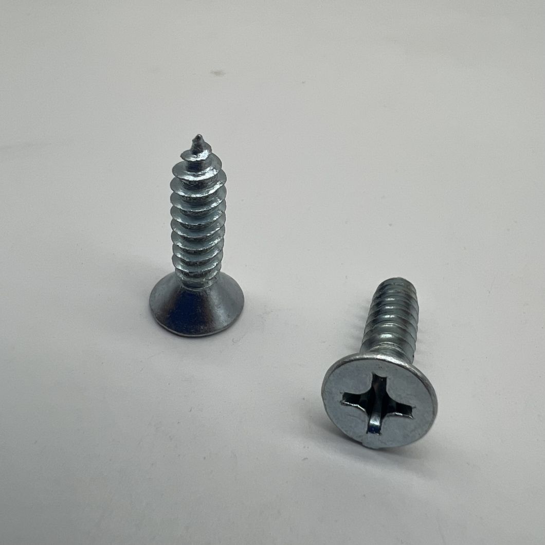 Tornillo autorroscante Phillips con cabeza Csk St6.3X25