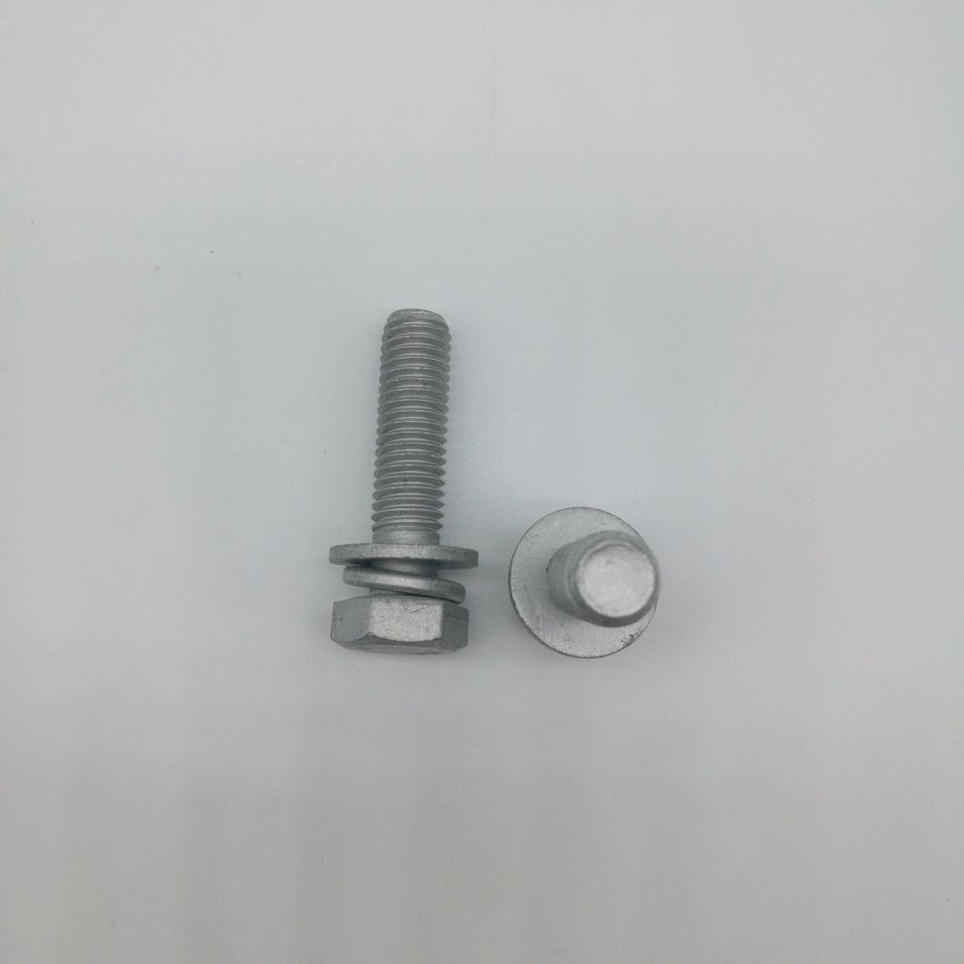 Tornillo combinado de cabeza hexagonal con arandela