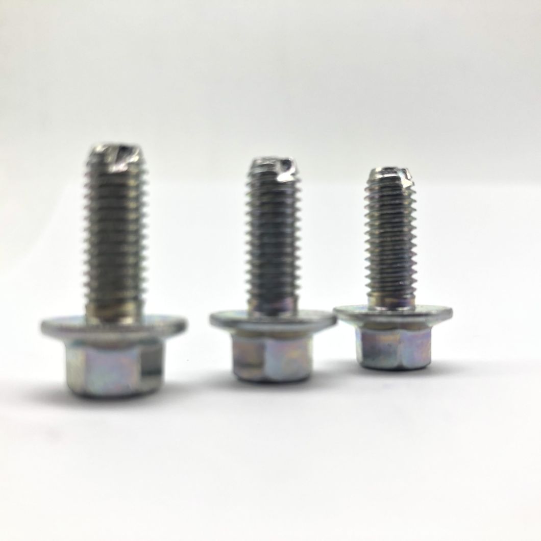 Brida hexagonal Eliminación de restos Pernos Tornillo de brida M6X16