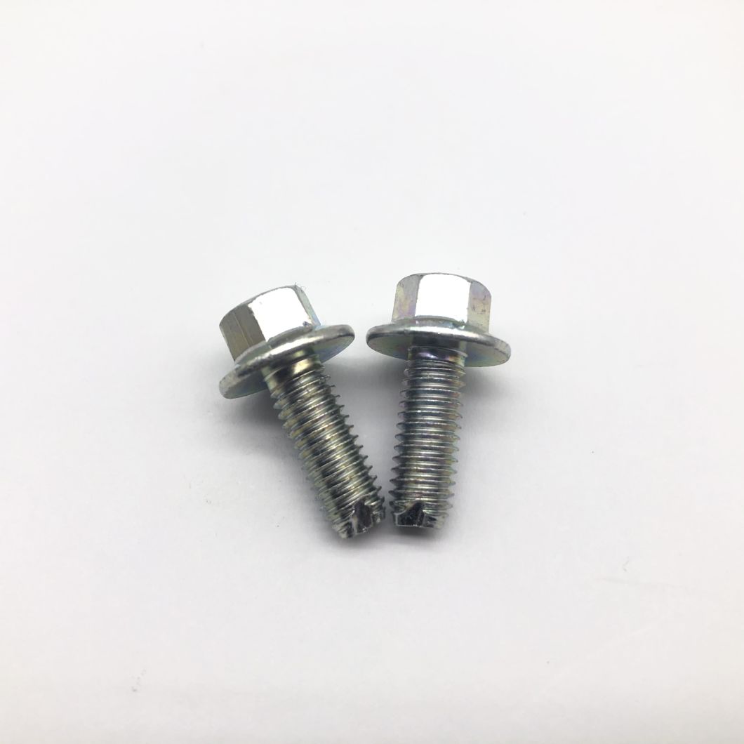 Brida hexagonal Eliminación de restos Pernos Tornillo de brida M6X16