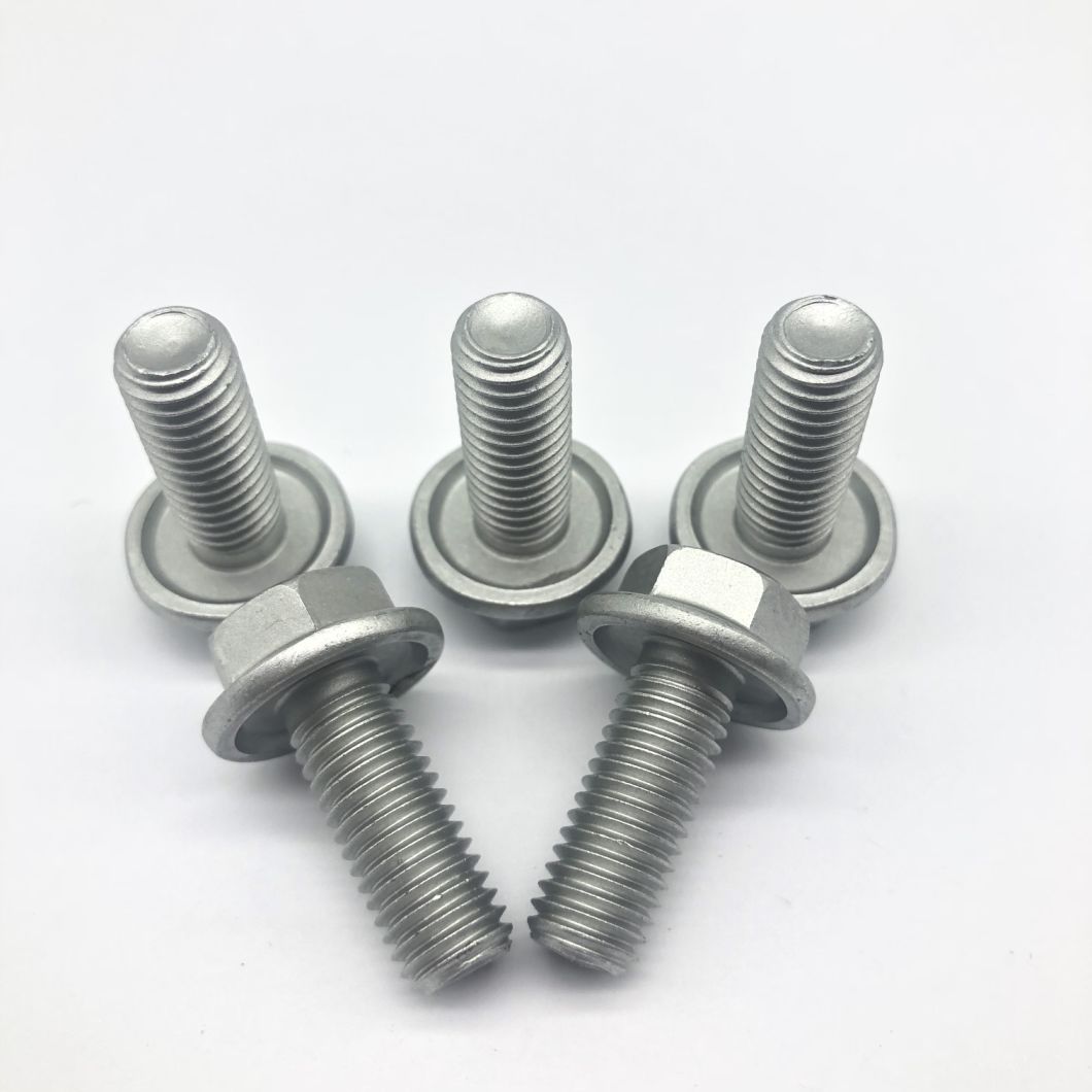 Perno de brida DIN6921 Perno hexagonal con brida para pernos de silo de almacenamiento de grano