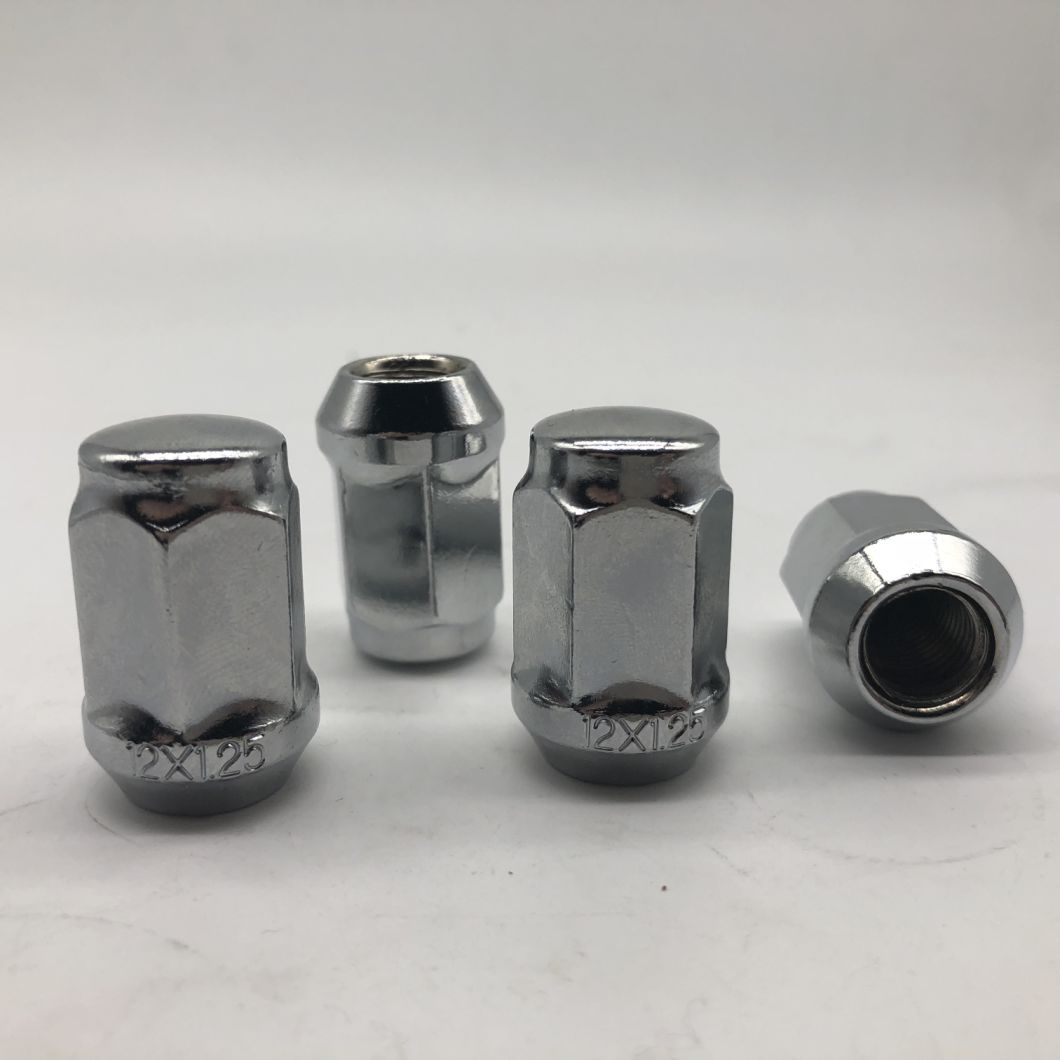 Tuerca de rueda M12X1.5X19X35 con cromado