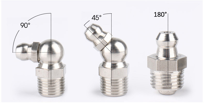 Precio de fábrica Engrasador de acero Engrasador