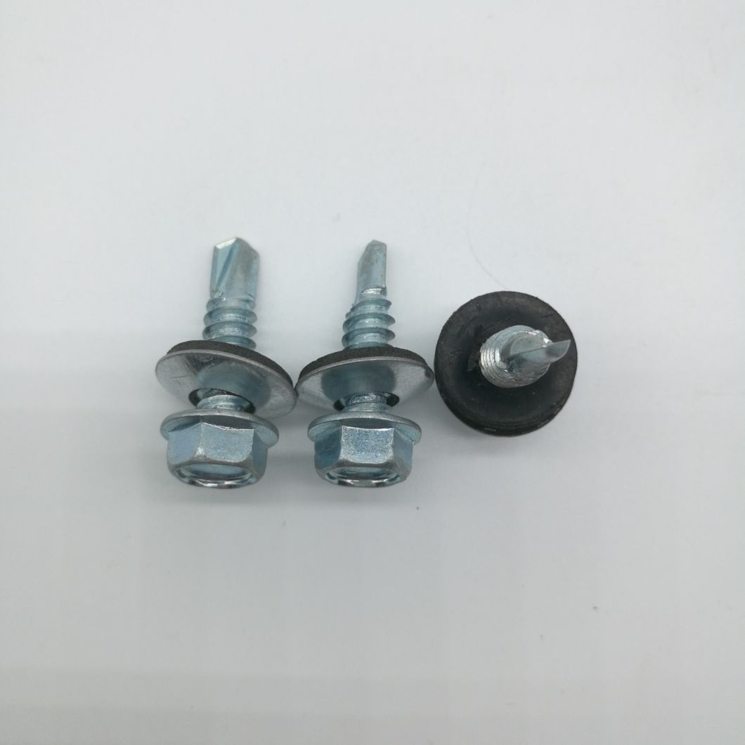 Tornillo autorroscante de cabeza hexagonal DIN7504K