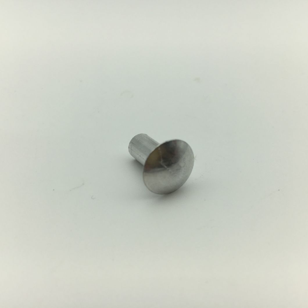 Aluminio sólido del remache de la cabeza de seta DIN674