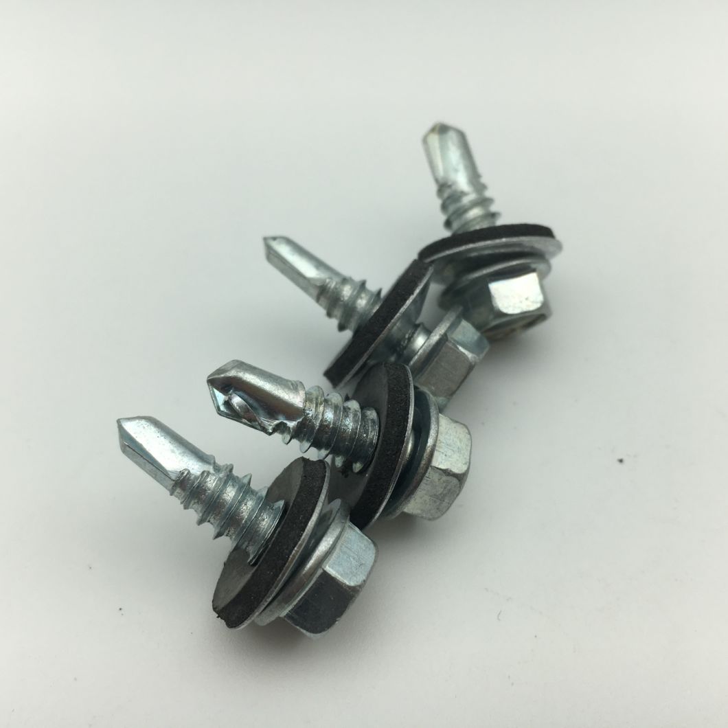Tornillo autorroscante de cabeza hexagonal DIN7504K