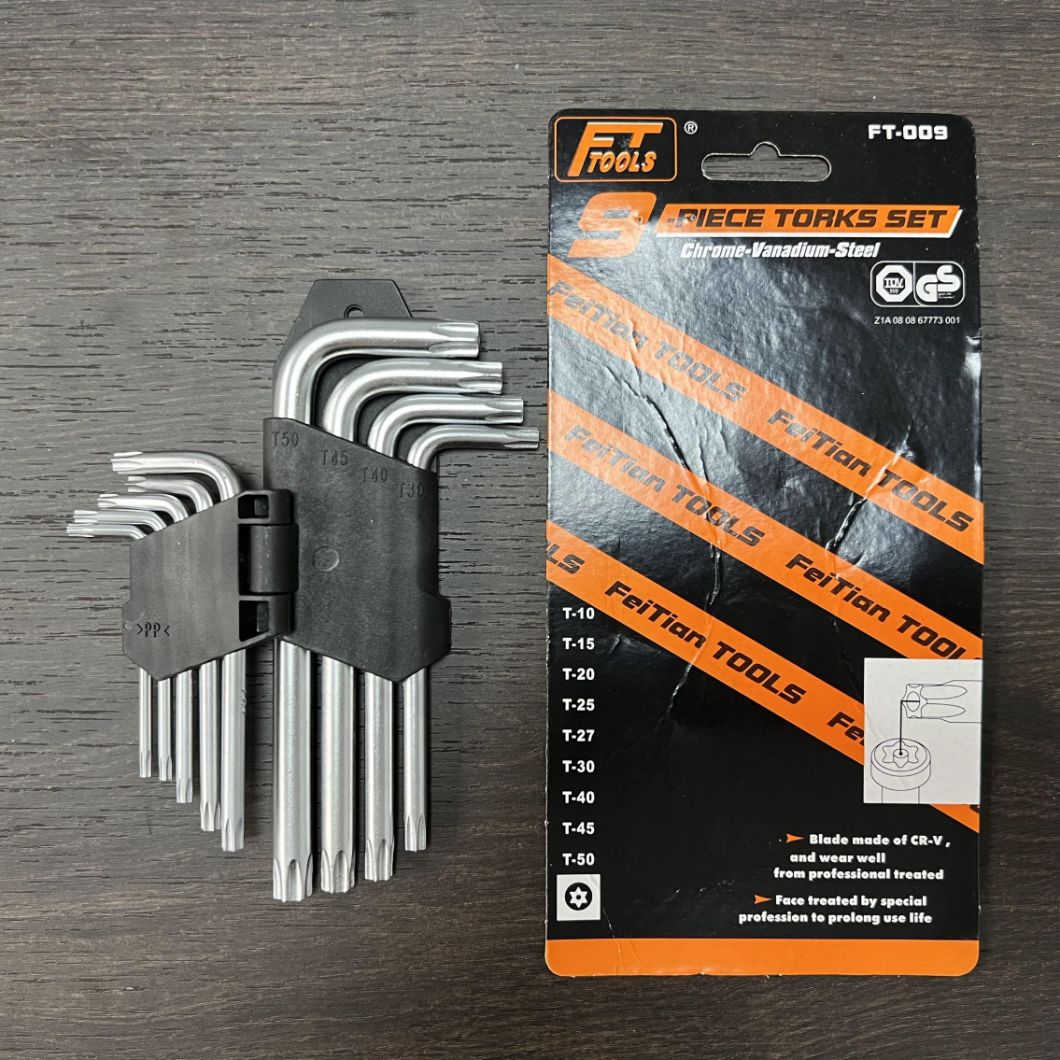Juego de llaves Torx Juego de llaves y llaves Juegos de llaves con cabeza Torx